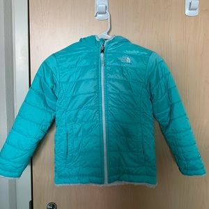The North Face Reversible Mossbud Jacket SZ. 6